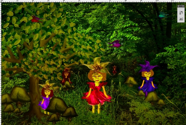 Creation of RoseFairies: Step 13